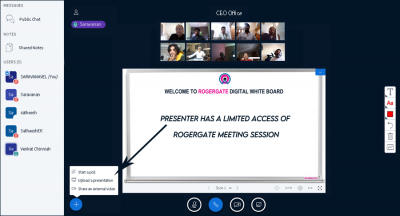 Rogergate VC Overview Part 12 | Overview for Presenter/Attendee's
