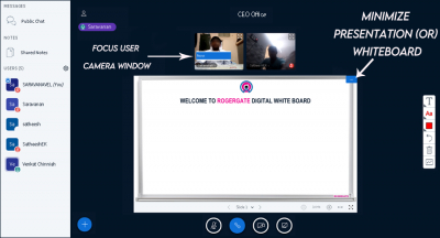 Rogergate VC Overview Part 9 | Minimize Presentation
