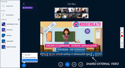 Rogergate VC Overview Part 5 | Share External Video